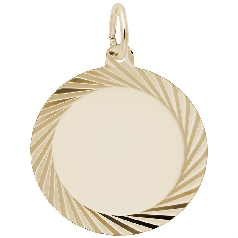 Nuco 10KY Disc Charm Faceted