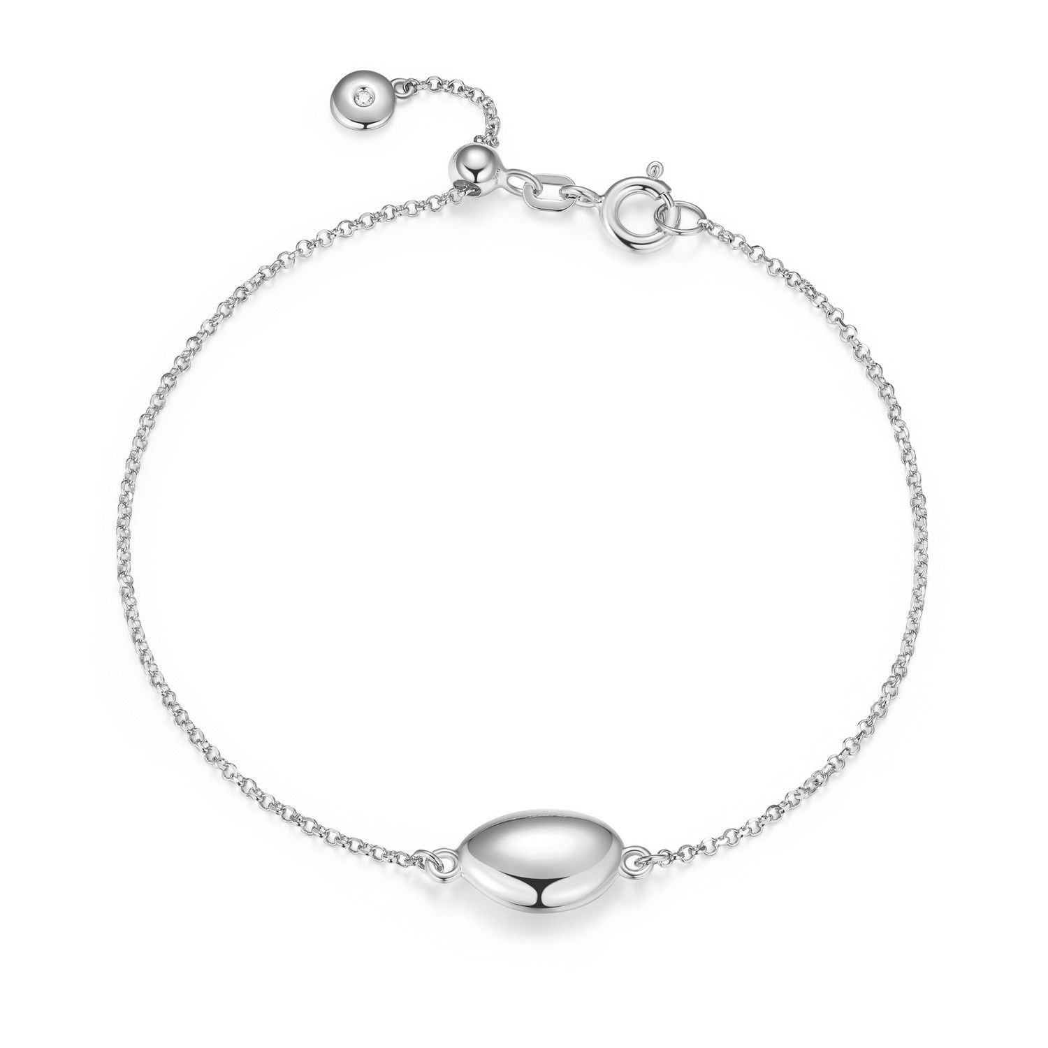 Reign Sterling Silver Pebble Bracelet R1ACVW0012