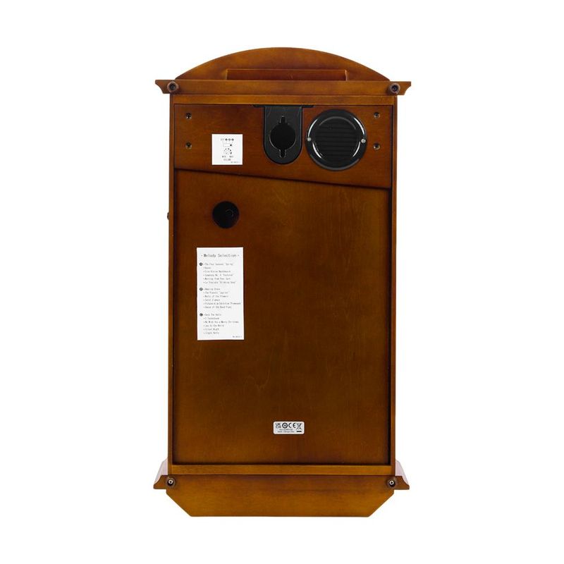 Seiko Wood Wall Clock QXM610B