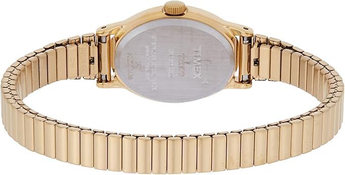 Timex Ladies Gold Plated Expansion Watch T21872