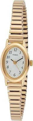 Timex Ladies Gold Plated Expansion Watch T21872