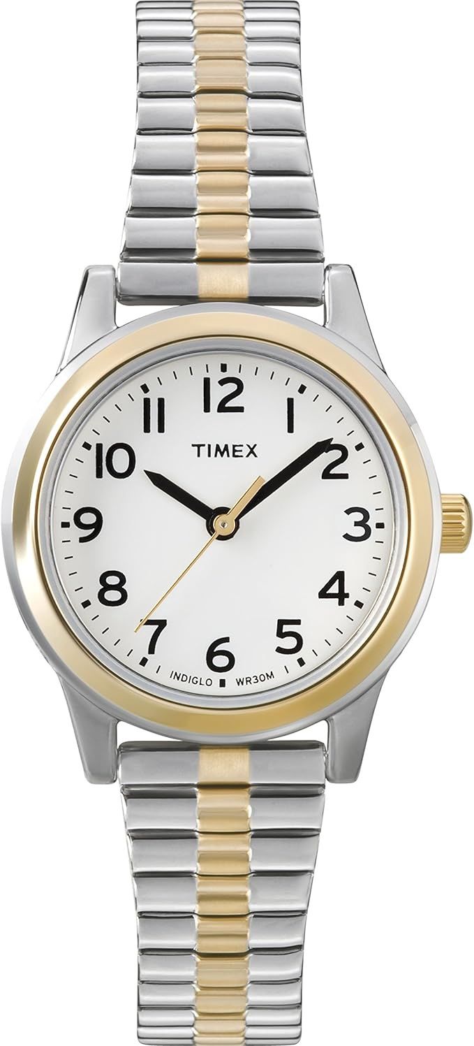 Timex Ladies Two-Tone Expansion Watch T2N068