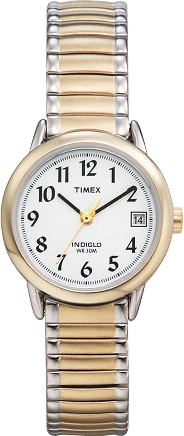 Timex Ladies Two Tone Expansion Watch T2H491