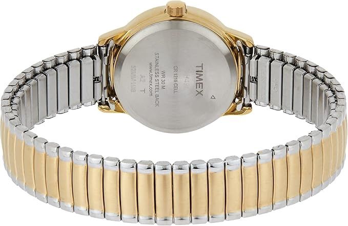 Timex Ladies Two Tone Expansion Watch T2H491