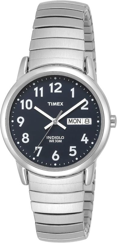 Timex Mens Silver Expansion Watch T20031