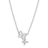 Reign Sterling Silver Butterfly Necklace R0A9LZ0012