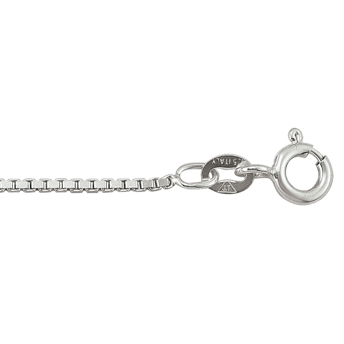 Tecimer Sterling Silver 20" Box Chain N7302