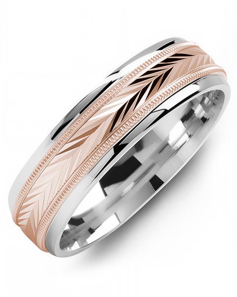 Madani White Gold Rose Gold MMR610