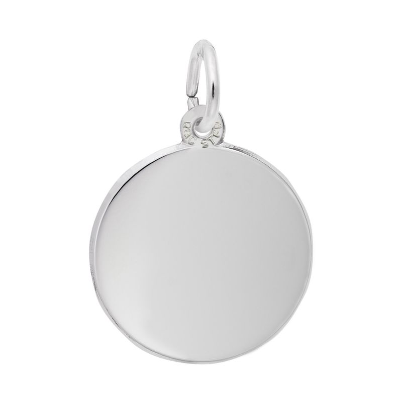 Nuco Charm Sterling - Yin Yang Disc  6430