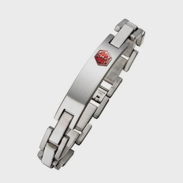 Alpine Medical ID Bracelet - Stainless Steel SB631MED