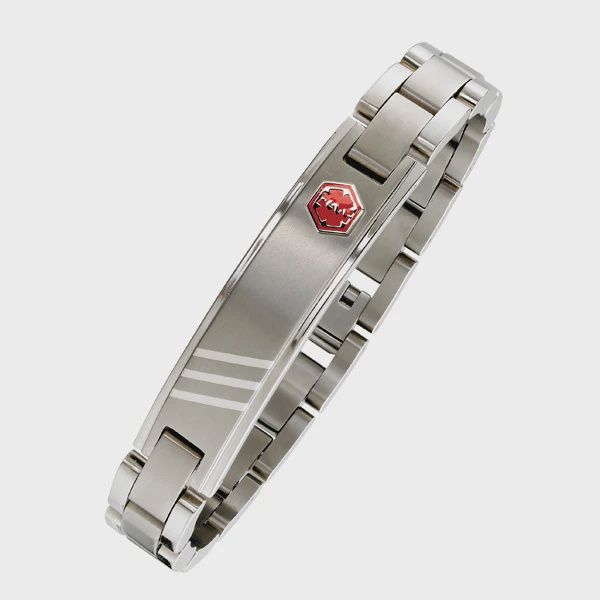 Alpine Medical ID Bracelet - Stainless Steel SB803MED