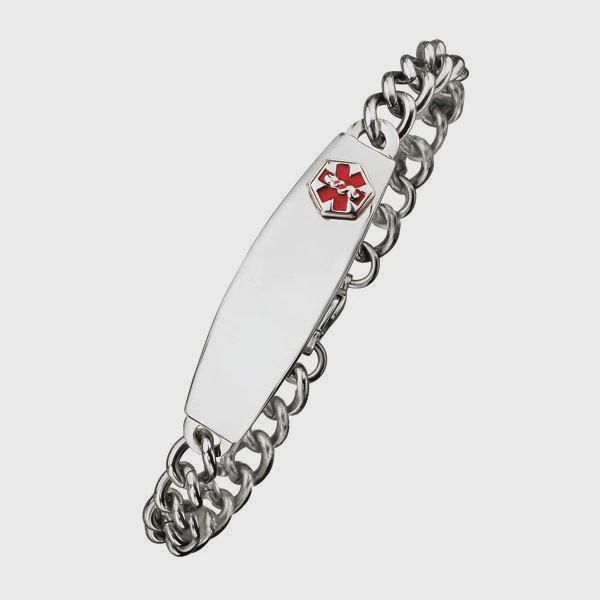 Alpine Medical ID Bracelet - Stainless Steel SB727MED
