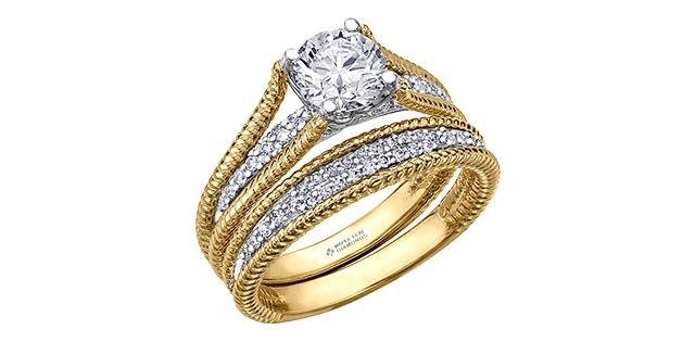 Corona 18KPDYW .14TW Wedding Band R30199