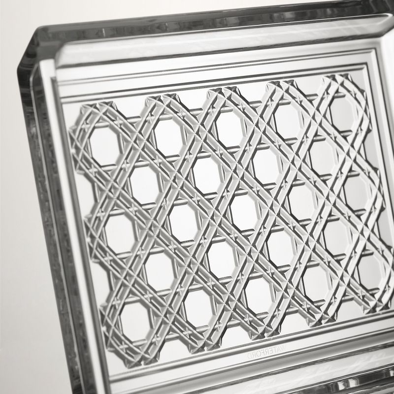 Opulence Rectangular Tray 5x7"  Waterford
