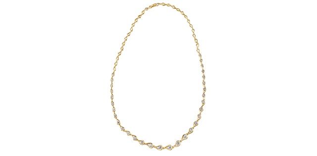 Maple Leaf 14KY 2.50TW Diamond Necklace NN289 Eternal Flame