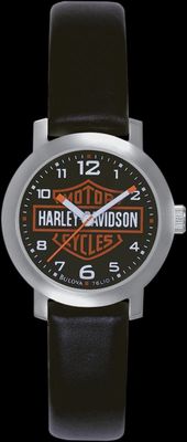 Bulova Harley Davidson Ladies Quartz Watch 76L10