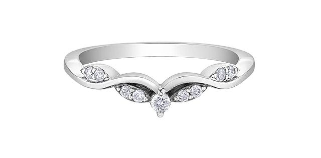 Corona Diamond Platinum .11TW Band R50L88
