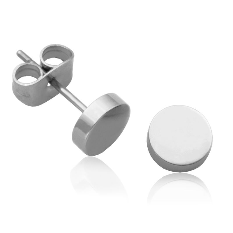 SteelX Earrings Stainless Steel - 5MM Stud T2XC080100