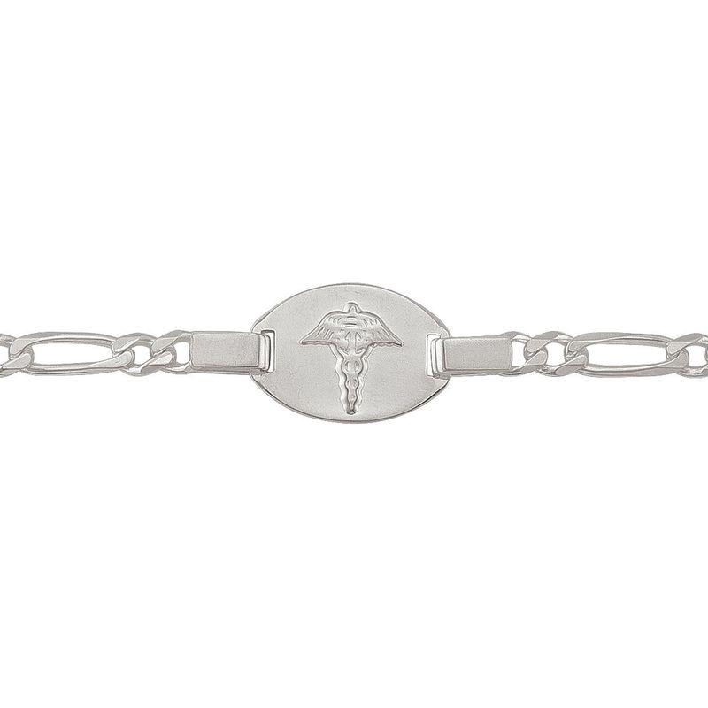 Tecimer Sterling Silver Medical Bracelet N7217