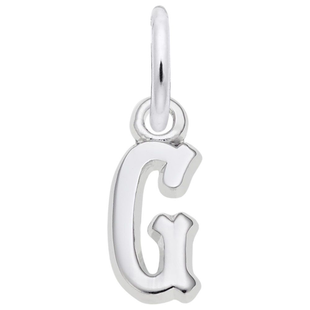 Nuco Charm Sterling Intial G 5420