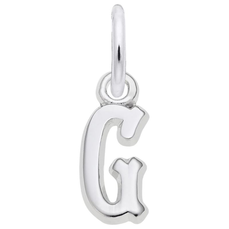 Nuco Charm Sterling Intial G 5420