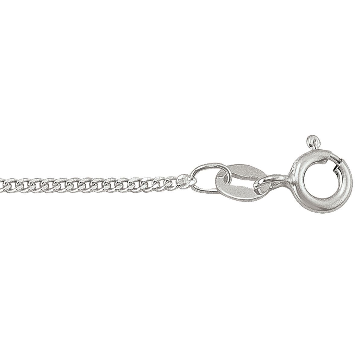 Tecimer Sterling Silver 18" Curb Chain N7306