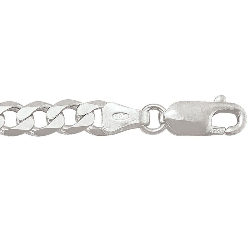 Tecimer Sterling Silver 20" Curb Chain N204