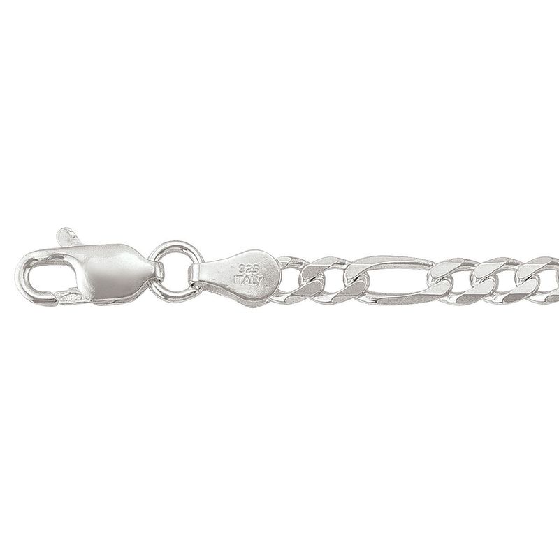 Tecimer Sterling Silver 20" Figaro Chain N7319