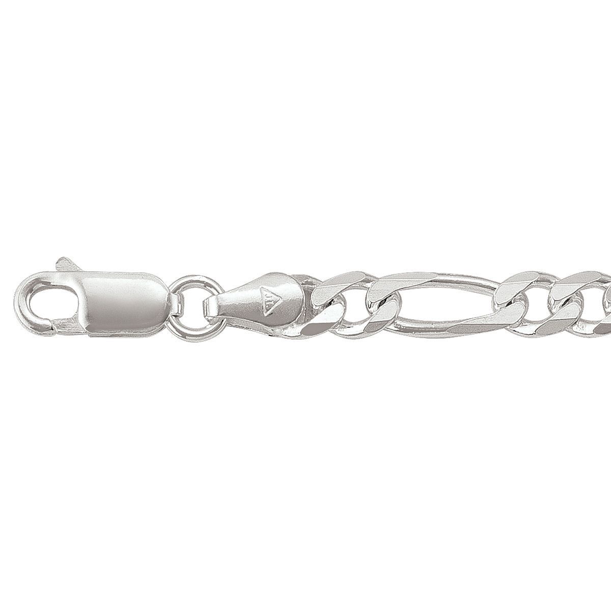 Tecimer Sterling Silver 22" Figaro Chain N7320