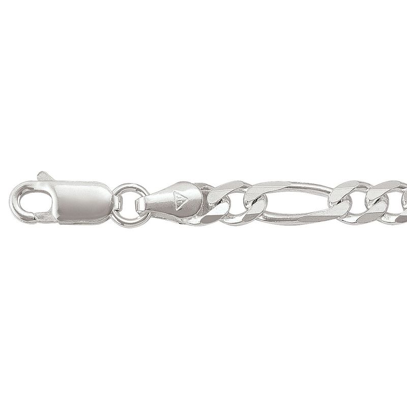 Tecimer Sterling Silver 22" Figaro Chain N7320