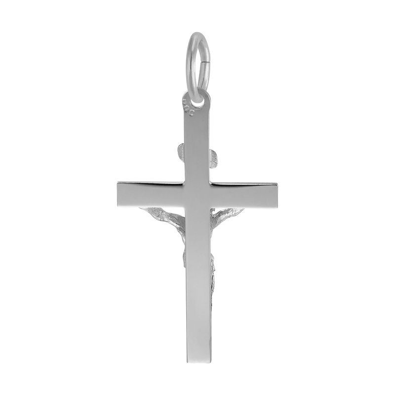 Nuco Charm Sterling Silver Crucifix 4938