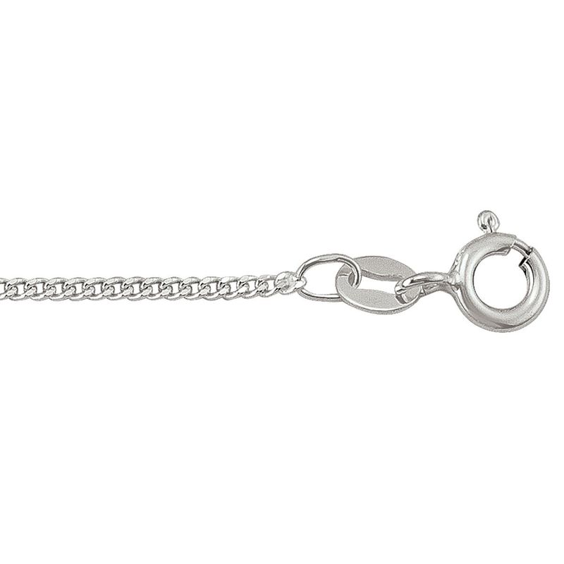 Tecimer Sterling Silver 24" Curb Chain N7306