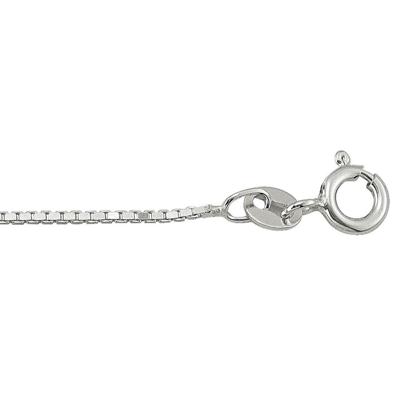 Tecimer Sterling Silver 24" Box Chain N7301