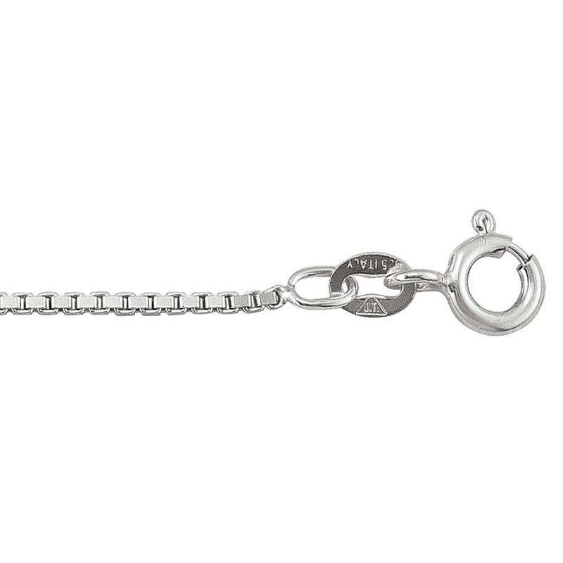 Tecimer Sterling Silver 24" Box Chain N7302