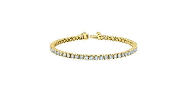Lab Diamond 10KY 5.00TW Tennis Bracelet BBR1097 Diamond Evolution