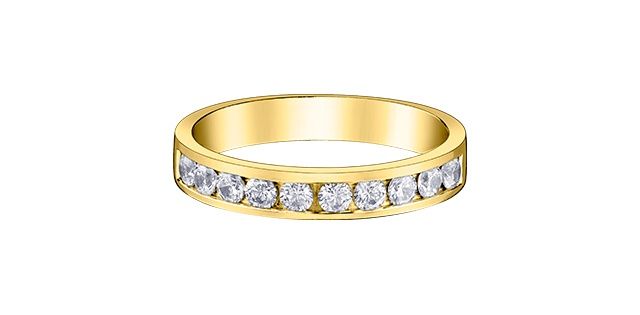 Corona Diamond 14KY .50TW Band R50H06