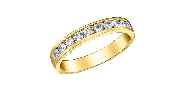 Corona Diamond 14KY .50TW Band R50H06