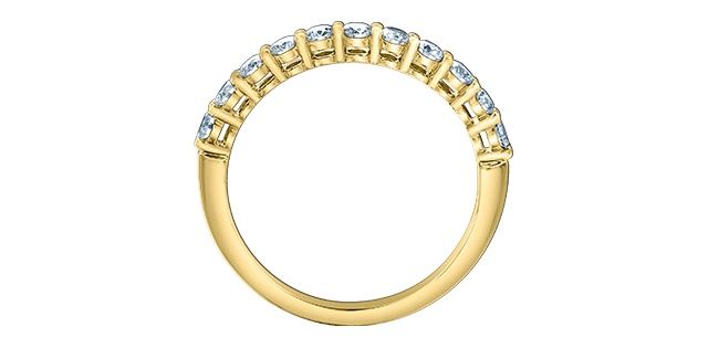 Lab Diamond 14KY .50TW Band R50J68 Diamond Evolution