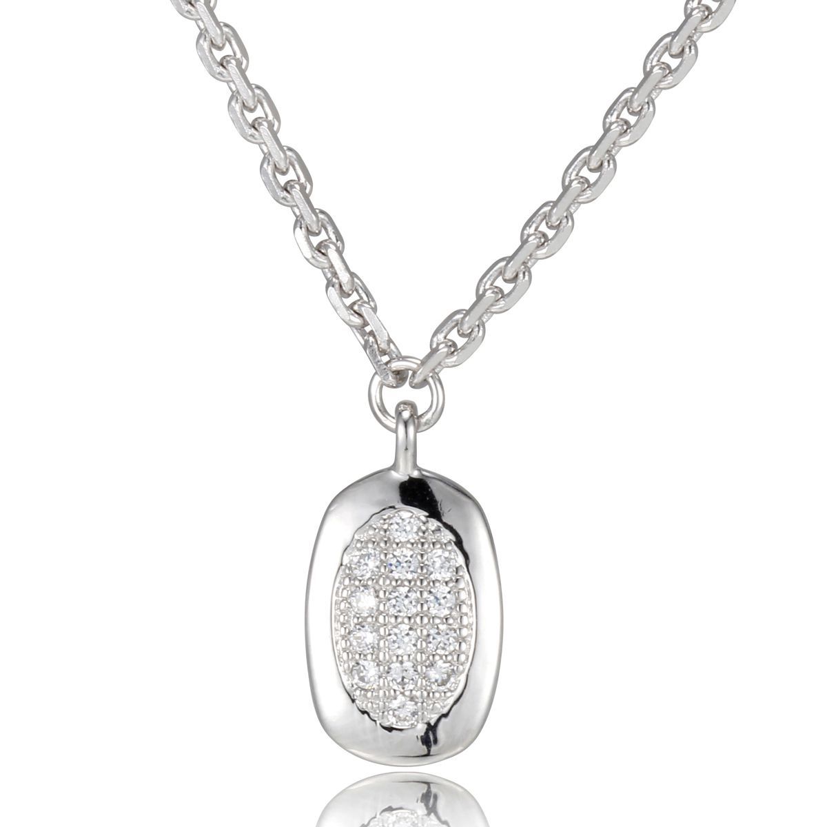 ELLE Sterling Silver Successions Necklace R0LALV0024