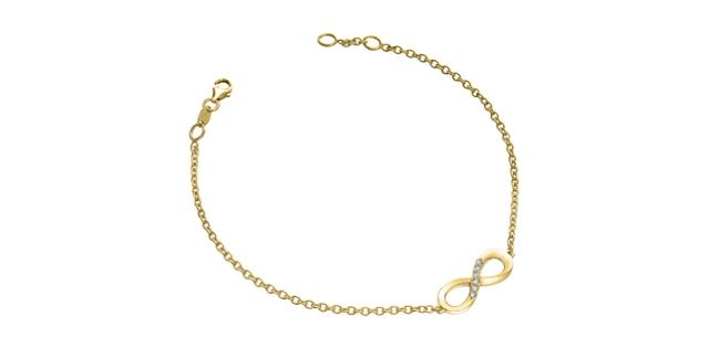 Corona  Diamond 10KY .06TW  Bracelet BBR1083