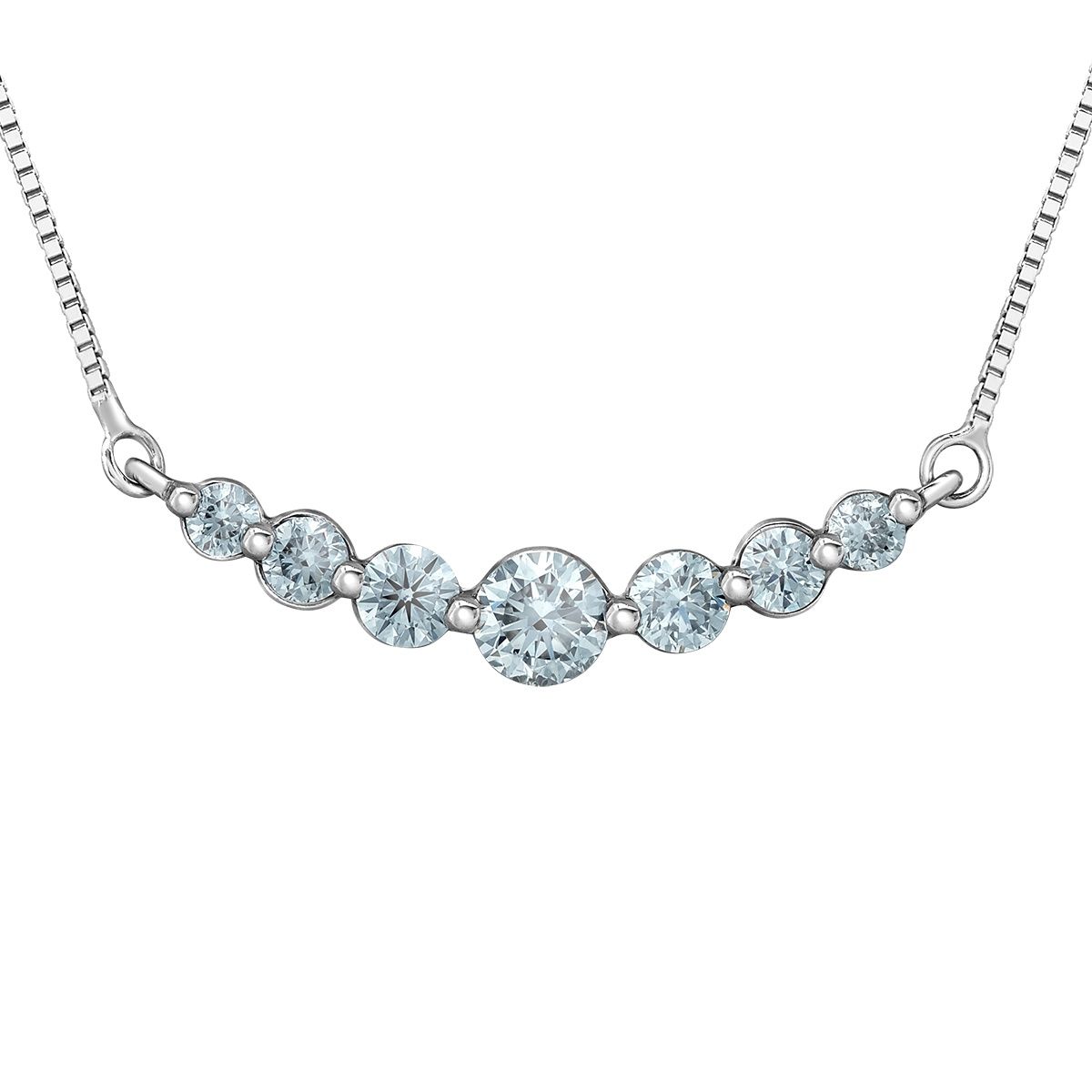 Lab Diamond Sterling Silver .50TW Necklace NN419 Diamond Evolution