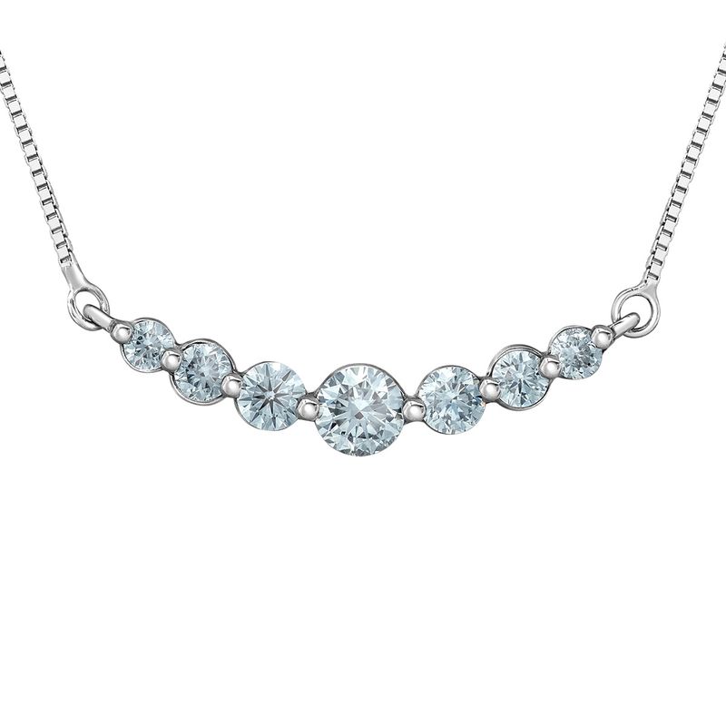 Lab Diamond Sterling Silver .50TW Necklace NN419 Diamond Evolution