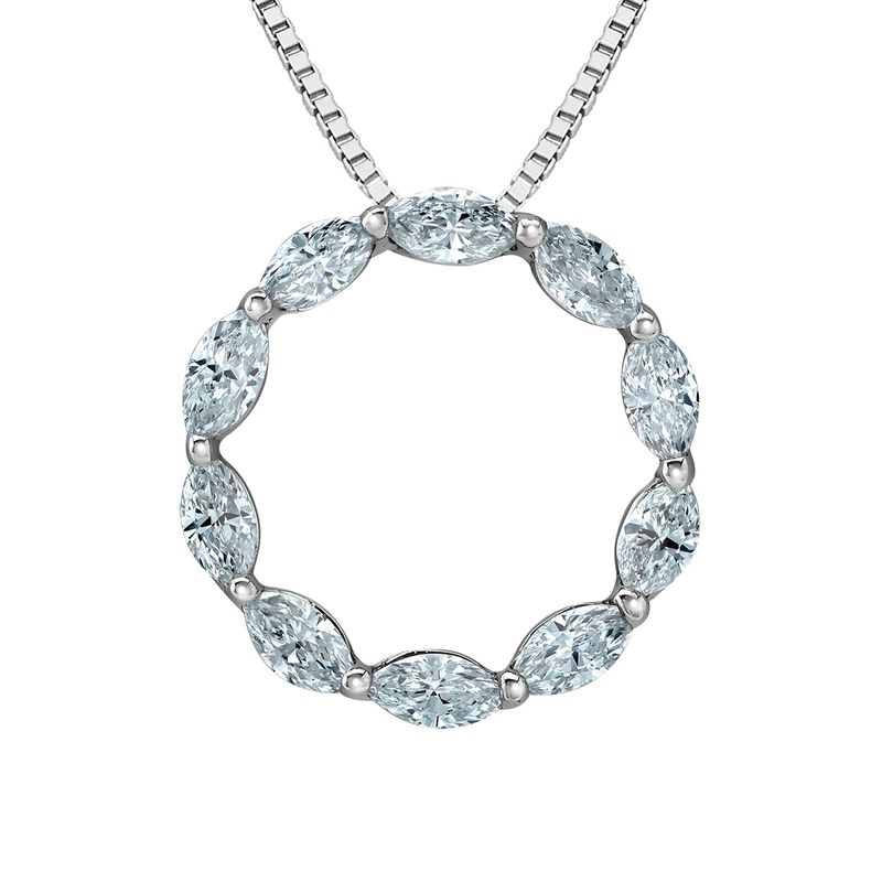 Lab Diamond Sterling Silver .50TW Necklace NN420 Diamond Evolution