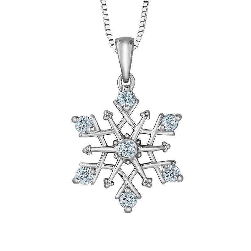 Lab Diamond Sterling Silver .26TW Necklace PP4874 Diamond Evolution