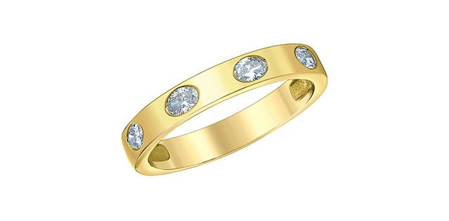Lab Diamond 14KY .40TW Band R50N28 Diamond Evolution