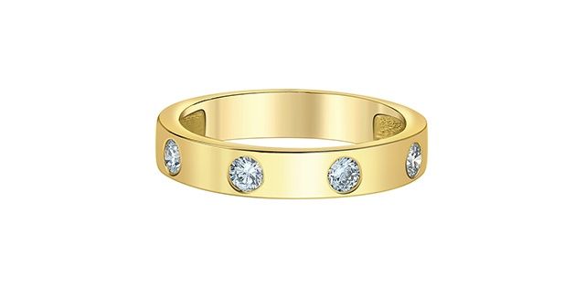Lab Diamond 14KY .40TW Band R50N29 Diamond Evolution