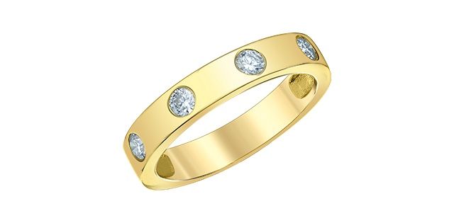 Lab Diamond 14KY .40TW Band R50N29 Diamond Evolution