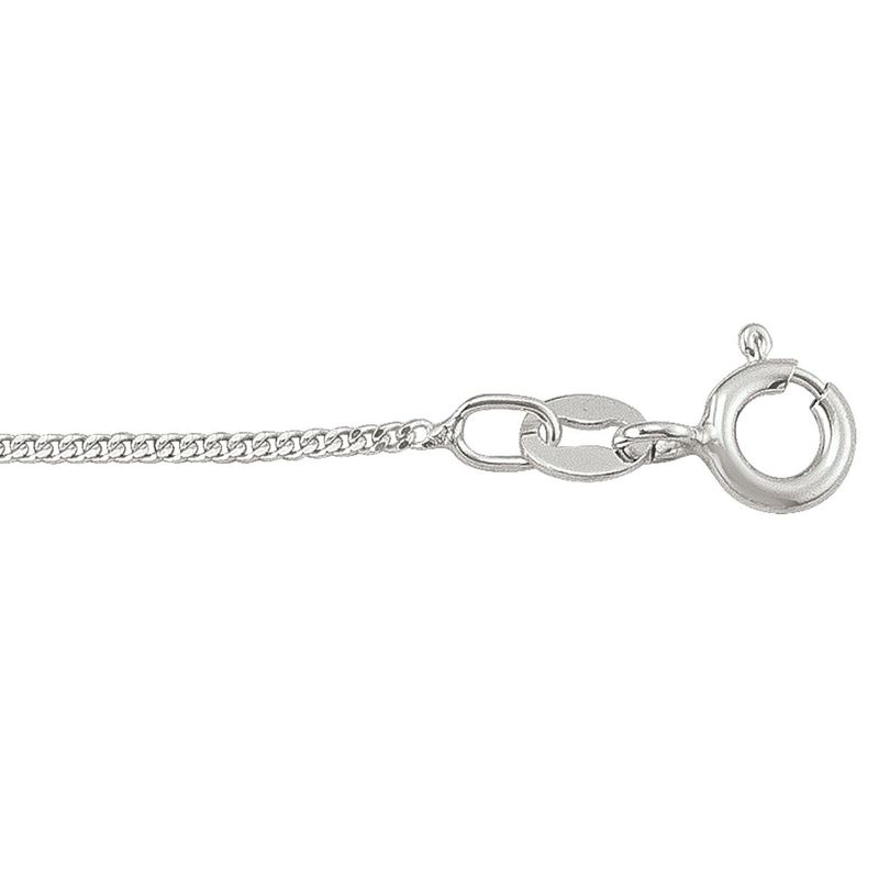 Tecimer Sterling Silver 16" Curb Chain N7305-16
