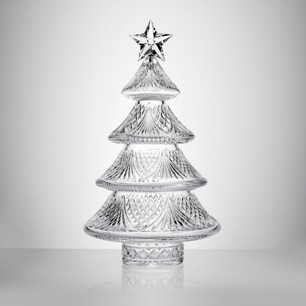 Christmas Tree Limited Edition Sculpted 17" Waterford Mastercraft