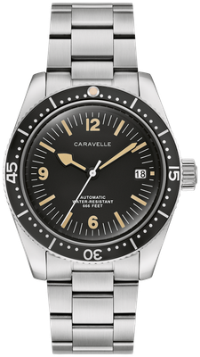 Caravelle Vintage Sea Hunter Men's Watch 43B175